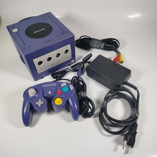 Nintendo gamecube viola indigo - gamecube,