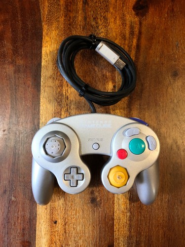 Controller gamecube silver - gamecube,